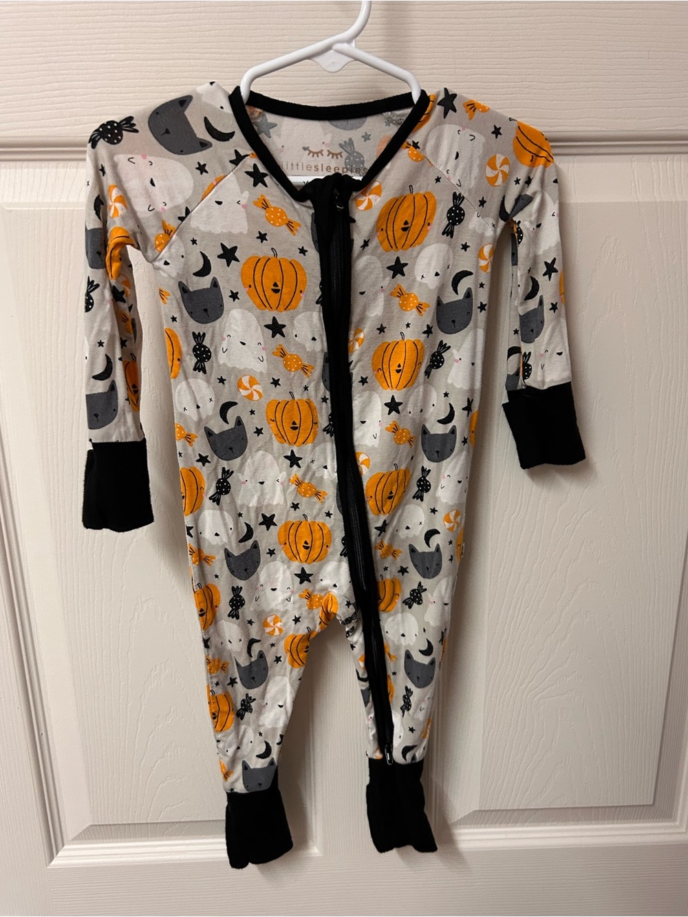 Little Sleepies Halloween zippy
